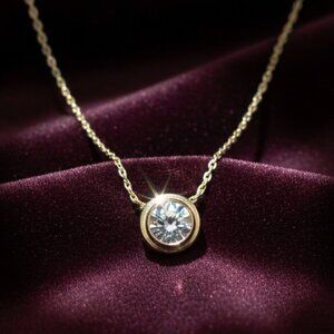 Alex and Ani Necklace - Energy Illumination Crystal Gold – New with Tag